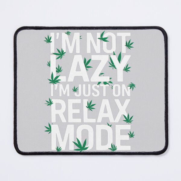 Item preview, I'm Not Lazy Just On Relax Mode - Silver designed and sold by JLEmporium.