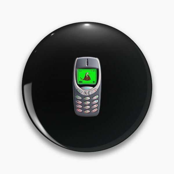 Item preview, Retro Vibes: Snake on the Vintage Cell Phone designed and sold by Designedbyoz1.