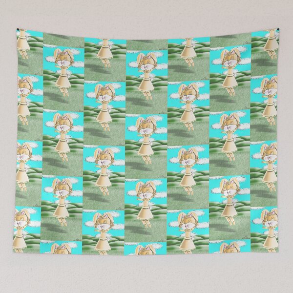 Item preview, Bunny Girl Jumping For Fun designed and sold by KJH-Art-Studios.