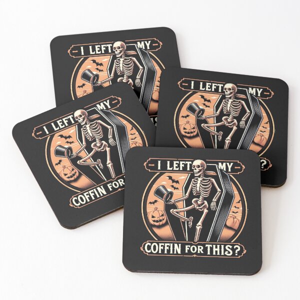 Item preview, I Left My Coffin For This? Graphic designed and sold by MonaCreations.
