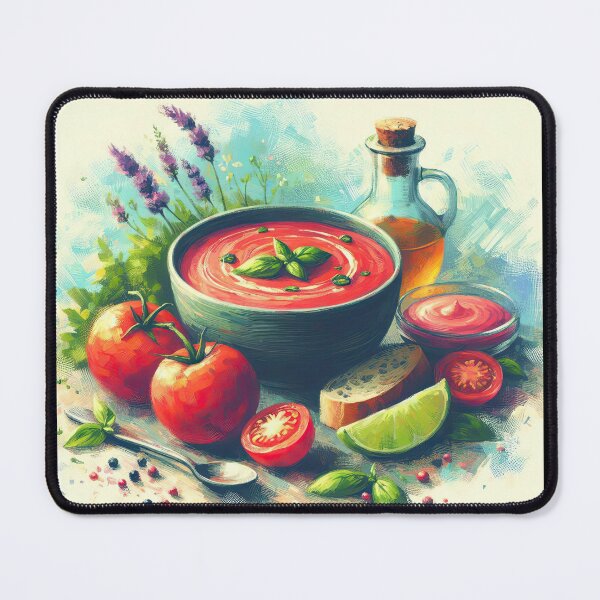 Item preview, Gazpacho Impressionism Art Style designed and sold by artofuniverse.