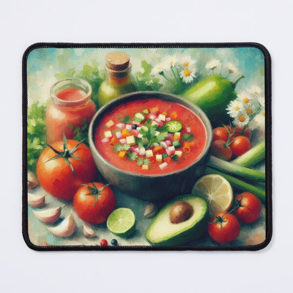 Item preview, Gazpacho Impressionism Art Style designed and sold by artofuniverse.
