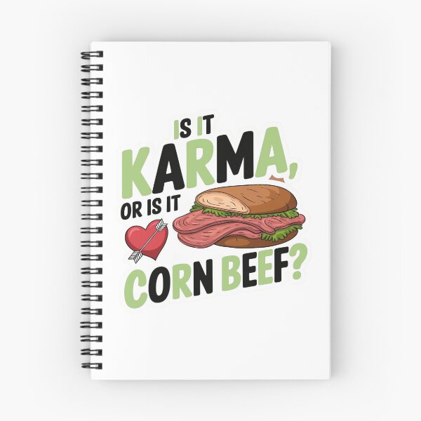 Item preview, Is it Karma, or is it Corn beef? designed and sold by Gentle40Winks.