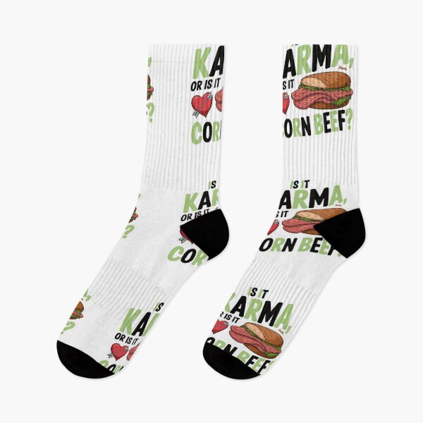 Item preview, Is it Karma, or is it Corn beef? designed and sold by Gentle40Winks.