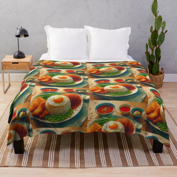 Item preview, Nasi Lemak Impressionism Art Style designed and sold by artofuniverse.