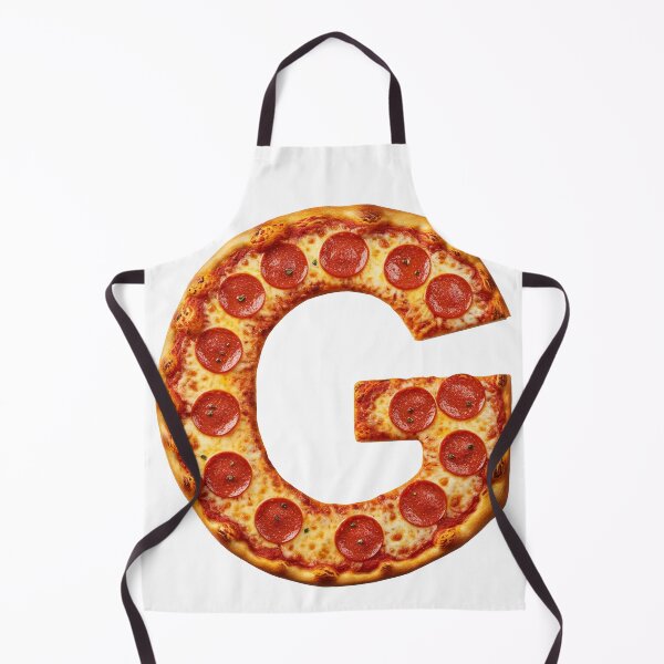 PIZZA LETTER G Apron