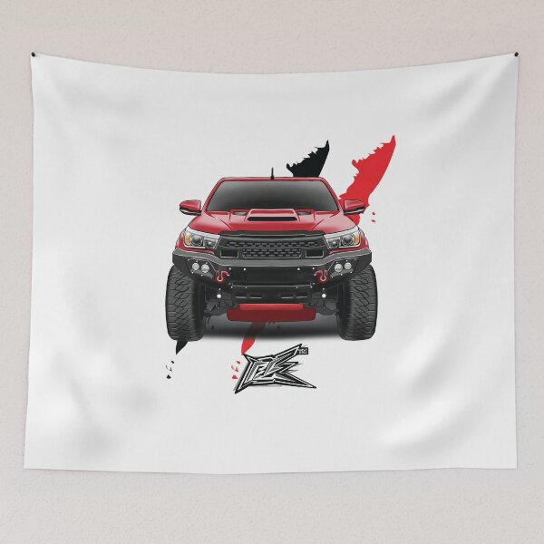 Item preview, Toyota Hilux Invincible red designed and sold by NaquashM.