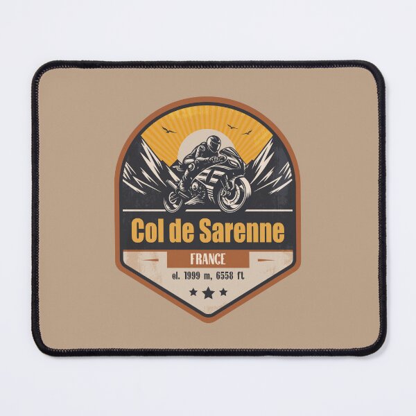 Item preview, Col de Sarenne France Motorcycling Mountain Design designed and sold by CynthiaGraphics.