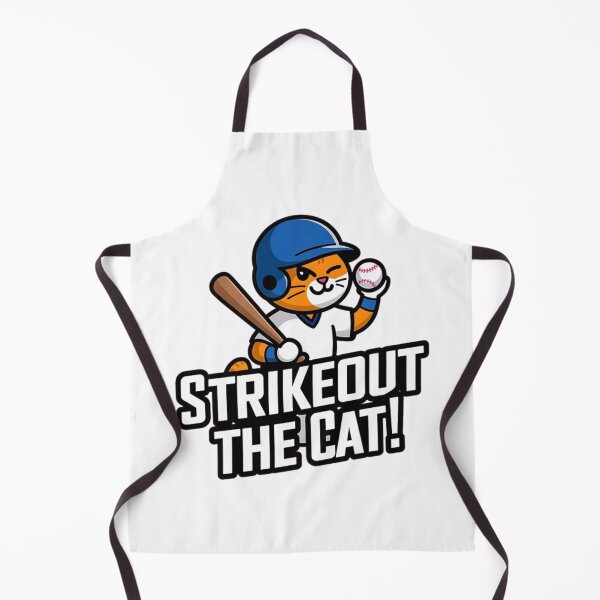 Item preview, Strikeout the cat / Baseball cat designed and sold by LostForSpace.