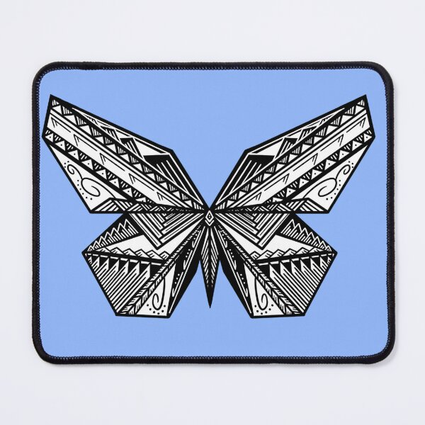 Item preview, Tribal Origami Butterfly designed and sold by Steeb757.