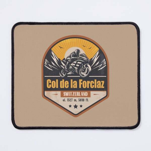 Item preview, Col de la Forclaz Switzerland Motorcycling Mountain Design designed and sold by CynthiaGraphics.