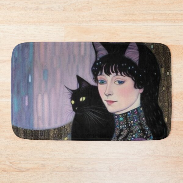 Item preview, Cat Witch & Black Cat designed and sold by TheDarkWardrobe.