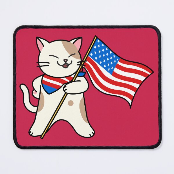 Item preview, "Patriotic Paws: Vote for Kamala, Country of Freedom!" designed and sold by WillMyVoteCount.