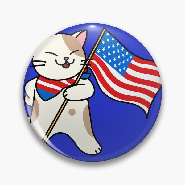 Item preview, "Patriotic Paws: Vote for Kamala, Country of Freedom!" designed and sold by WillMyVoteCount.