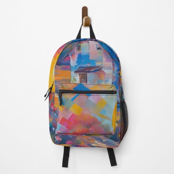 Item preview, Colorful cabin sunset designed and sold by FitEnvy.