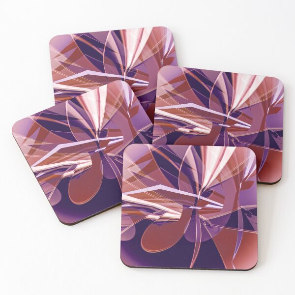 Item preview, Dynamic Lucidity Abstract by Jenny Meehan Red and Purple  designed and sold by Jenny Meehan Art Prints and Patterns  .