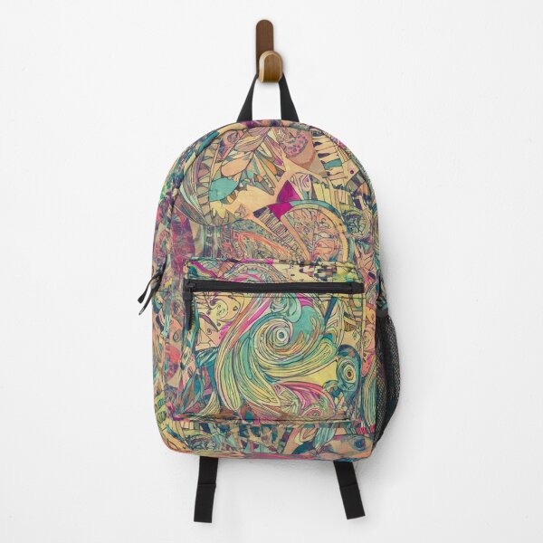 Item preview, Retro Hippie: Colorful Mosaic designed and sold by J Marielle Designs.
