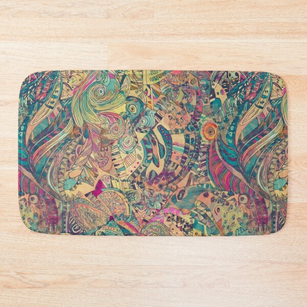 Item preview, Retro Hippie: Colorful Mosaic designed and sold by J Marielle Designs.