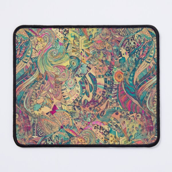 Item preview, Retro Hippie: Colorful Mosaic designed and sold by J Marielle Designs.