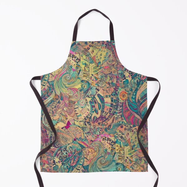 Item preview, Retro Hippie: Colorful Mosaic designed and sold by J Marielle Designs.