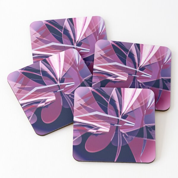 Item preview,  Dynamic Lucidity Abstract by Jenny Meehan Pink Purple  designed and sold by Jenny Meehan Art Prints and Patterns  .