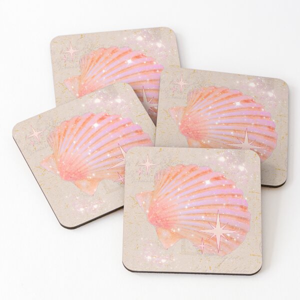 Item preview, Pink Vintage Sea Shell designed and sold by bowsbotanicals.