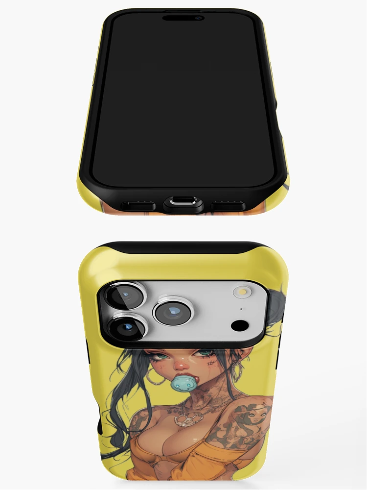 Thumbnail 3 of 4, iPhone Case, Anime Pacifier designed and sold by CursedbyLilith.