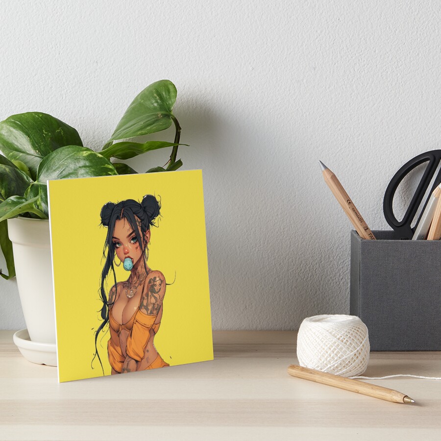 Item preview, Art Board Print designed and sold by CursedbyLilith.