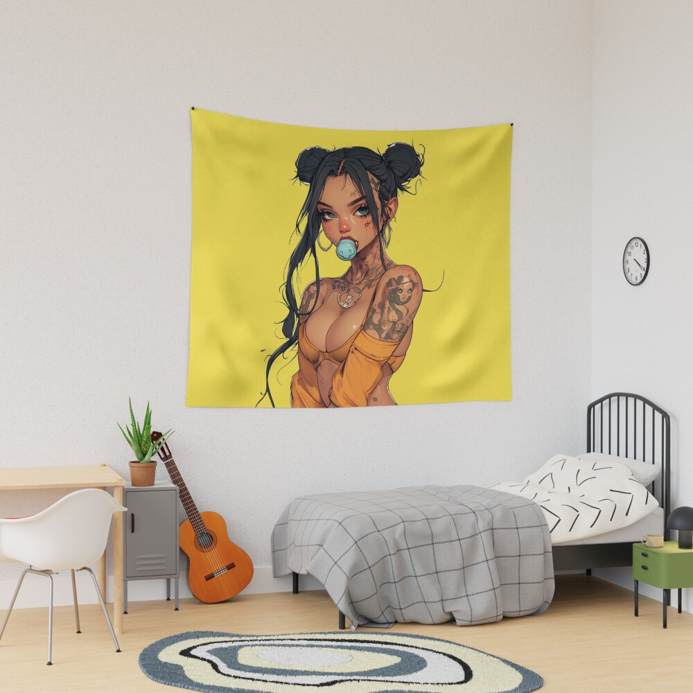 Item preview, Tapestry designed and sold by CursedbyLilith.