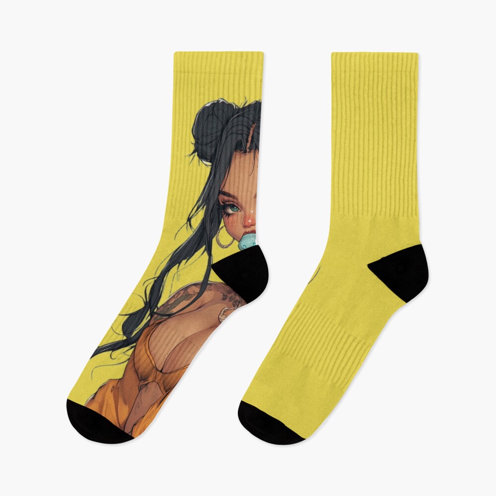 Item preview, Socks designed and sold by CursedbyLilith.
