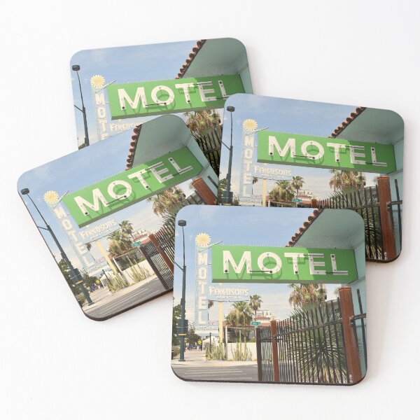Item preview, Ferguson's and Traveler's Motel designed and sold by MangoSeeds.
