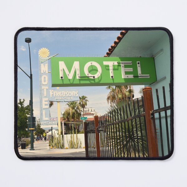 Item preview, Ferguson's and Traveler's Motel designed and sold by MangoSeeds.