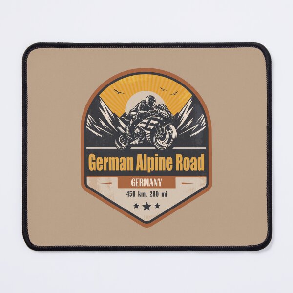 Item preview, German Alpine Road Germany Motorcycling Mountain Design designed and sold by CynthiaGraphics.