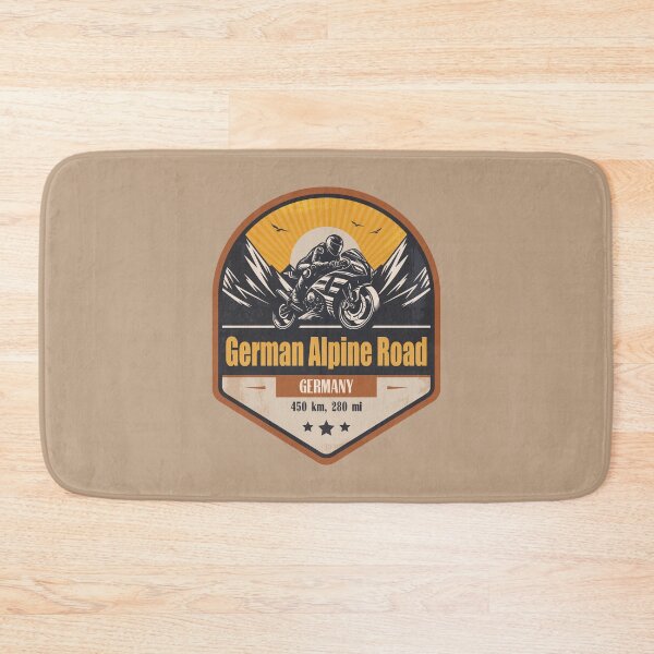 Item preview, German Alpine Road Germany Motorcycling Mountain Design designed and sold by CynthiaGraphics.