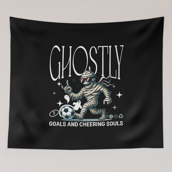 Item preview, Ghostly goals and cheering souls designed and sold by Peerless-Prime.