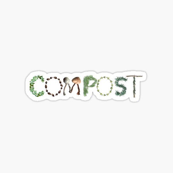 Item preview, Compost - Nature does it in the forest  designed and sold by EveryDayDabble.
