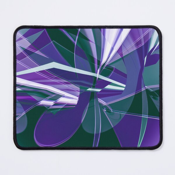 Item preview, Dynamic Lucidity Abstract by Jenny Meehan Purple Green  designed and sold by Jenny Meehan Art Prints and Patterns  .