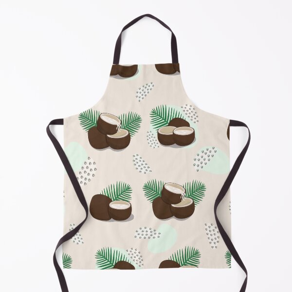 Item preview, Light coconut seamless pattern designed and sold by OM-lova.