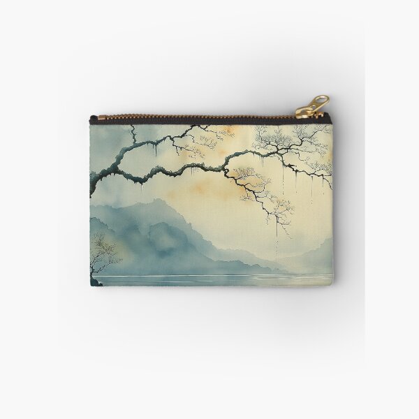 Item preview, Branch Over Water - Calm Mountain Landscape designed and sold by solynneart.