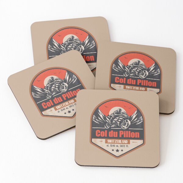 Item preview, Col du Pillon Switzerland Motorcycling Mountain Design designed and sold by CynthiaGraphics.