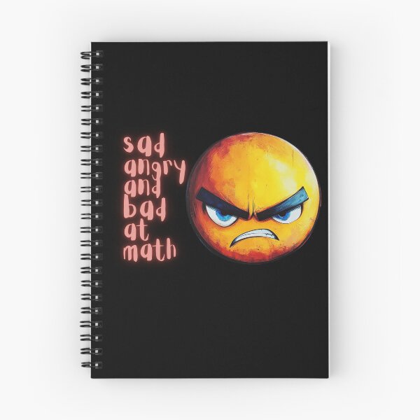 Item preview, Sad angry and bad at math designed and sold by QueerPenguin.