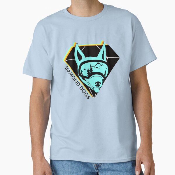 Skye Diamond Dog Logo Text Classic T-Shirt