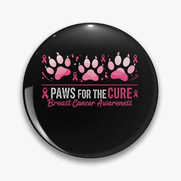Item preview, Paws For The Cure Pink Ribbon Breast Cancer designed and sold by studiopekepeke.