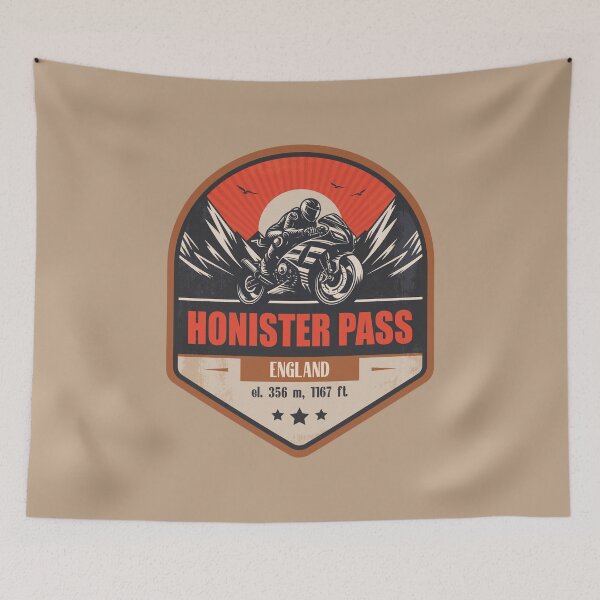 Item preview, Honister Pass England Motorcycling Mountain Design designed and sold by CynthiaGraphics.