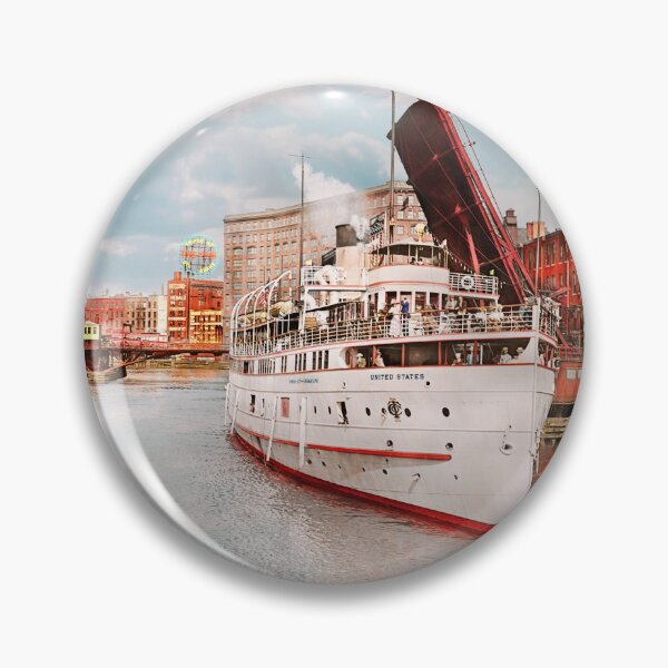 Item preview, City - Chicago, IL  - The United Straits 1909 designed and sold by Mike Savad Photography.
