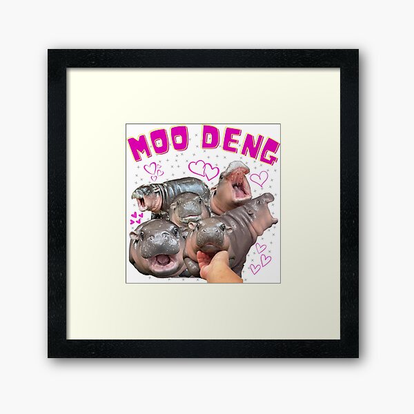 Item preview, Moo Deng Funny Hippo  designed and sold by Orsik.