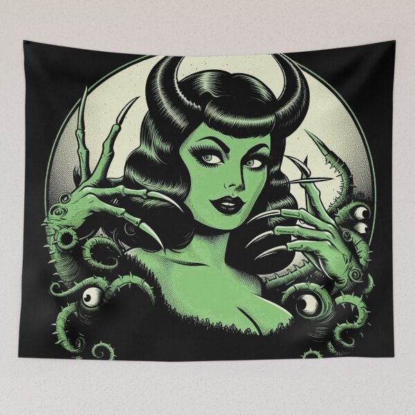 Item preview, Hot Hell Woman designed and sold by PulpVintage.