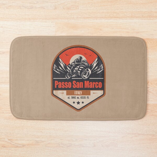 Item preview, San Marco Pass Italy Motorcycling Mountain Design designed and sold by CynthiaGraphics.