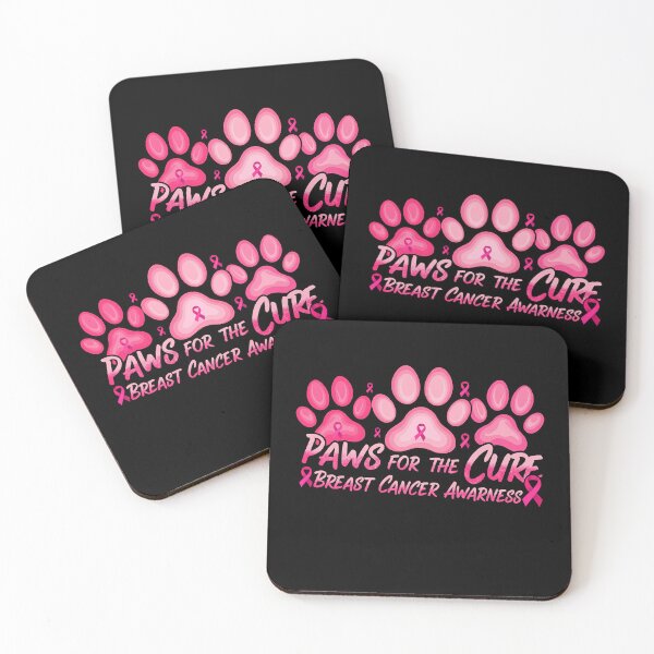 Item preview, Paws For The Cure Pink Ribbon Breast Cancer designed and sold by studiopekepeke.