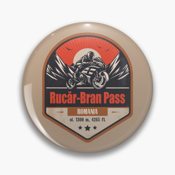 Artikelvorschau, Rucăr - Bran Pass Rumänien Motorradfahren Berg Design entworfen und verkauft von CynthiaGraphics.